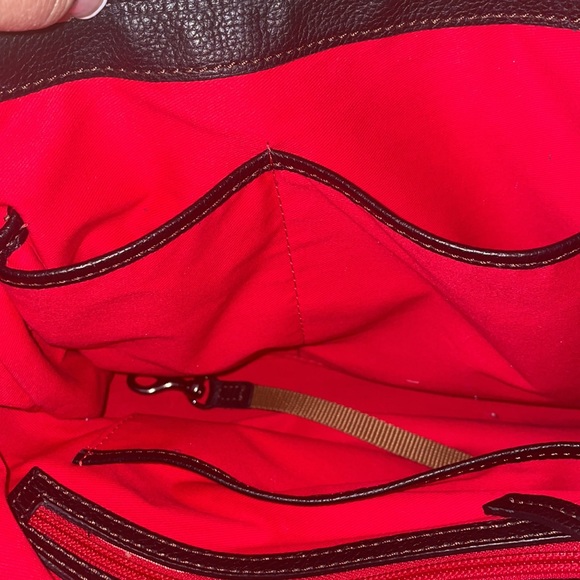 Dooney and Bourke Black Medium C logo satchel bag - Picture 7 of 10